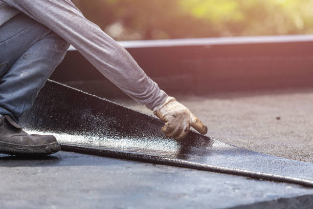 Professional Waterproofing technician working in Waverly, MN